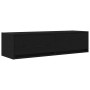 Cabinet de TV Negro Roble 100x31x25,5 cm Madera elaborada de , Muebles TV - Ref: Foro24-861527, Precio: 68,64 €, Descuento: %