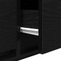 Cabinet de TV Negro Roble 100x31x25,5 cm Madera elaborada de , Muebles TV - Ref: Foro24-861527, Precio: 68,64 €, Descuento: %