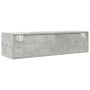 Mueble de TV Gris Concreto Madera Compuesa 100 x 31 x 25.5 cm de , Muebles TV - Ref: Foro24-861529, Precio: 64,67 €, Descuent...