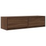 Aparador de TV Marrón Roble 100x31x25,5 cm Madera elaborada de , Muebles TV - Ref: Foro24-861532, Precio: 77,49 €, Descuento: %
