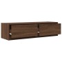 Aparador de TV Marrón Roble 100x31x25,5 cm Madera elaborada de , Muebles TV - Ref: Foro24-861532, Precio: 77,49 €, Descuento: %
