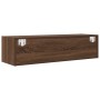 Aparador de TV Marrón Roble 100x31x25,5 cm Madera elaborada de , Muebles TV - Ref: Foro24-861532, Precio: 77,49 €, Descuento: %