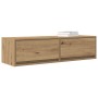 mueble para TV de roble artesano 100x31x25,5 cm de madera elaborada de , Muebles TV - Ref: Foro24-861534, Precio: 71,85 €, De...