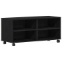 Mueble para Televisor Negro 90x35x35 cm Madera Elaborada de , Muebles TV - Ref: Foro24-861981, Precio: 68,22 €, Descuento: %