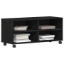 Mueble para Televisor Negro 90x35x35 cm Madera Elaborada de , Muebles TV - Ref: Foro24-861981, Precio: 68,22 €, Descuento: %