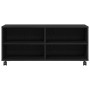 Mueble para Televisor Negro 90x35x35 cm Madera Elaborada de , Muebles TV - Ref: Foro24-861981, Precio: 68,22 €, Descuento: %