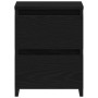 Mesitas de Noche con Cajones 2 pcs Negro Roble 30x30x40 cm de , Mesitas de noche - Ref: Foro24-861989, Precio: 83,55 €, Descu...