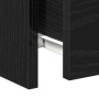 Mesitas de Noche con Cajones 2 pcs Negro Roble 30x30x40 cm de , Mesitas de noche - Ref: Foro24-861989, Precio: 83,55 €, Descu...