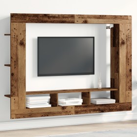 Cabinet de TV Montado en la Pared Madera Vieja 152x22x113 cm de , Muebles TV - Ref: Foro24-861997, Precio: 97,73 €, Descuento...