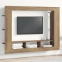 Cabinet de TV Wall-Mounted de en Roble Artesanal 152x22x113 cm de , Muebles TV - Ref: Foro24-861998, Precio: 97,73 €, Descuen...
