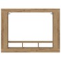 Cabinet de TV Wall-Mounted de en Roble Artesanal 152x22x113 cm de , Muebles TV - Ref: Foro24-861998, Precio: 97,73 €, Descuen...