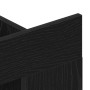 Cabinet de TV Wall-Mounted Negro Roble 152x22x113 cm de , Muebles TV - Ref: Foro24-861999, Precio: 103,37 €, Descuento: %
