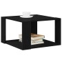 Mesa de café Negra Roble 85x55x31 cm de Madera de , Mesas de centro - Ref: Foro24-862042, Precio: 66,01 €, Descuento: -5%%