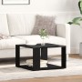 Mesa de café Negra Roble 85x55x31 cm de Madera de , Mesas de centro - Ref: Foro24-862042, Precio: 66,01 €, Descuento: -5%%