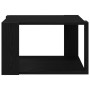 Mesa de café Negra Roble 85x55x31 cm de Madera de , Mesas de centro - Ref: Foro24-862042, Precio: 66,01 €, Descuento: -5%%