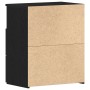 Mesita de Noche Negra de Roble 50x32x60cm de de , Mesitas de noche - Ref: Foro24-862051, Precio: 68,82 €, Descuento: %
