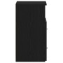 Mesita de Noche Negra de Roble 50x32x60cm de de , Mesitas de noche - Ref: Foro24-862051, Precio: 68,82 €, Descuento: %