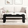 Mesa de café de roble negro 102x50x35 cm de madera de , Mesas de centro - Ref: Foro24-862071, Precio: 50,84 €, Descuento: -5%%