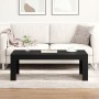 Mesa de Café Negro Roble 102x50x35 cm Madera Elaborada de , Mesas de centro - Ref: Foro24-862072, Precio: 53,98 €, Descuento:...