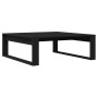 Mesa de café Negro Roble 100x100x35 cm Madera de , Mesas de centro - Ref: Foro24-862073, Precio: 73,30 €, Descuento: %