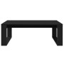Mesa de café Negro Roble 100x100x35 cm Madera de , Mesas de centro - Ref: Foro24-862073, Precio: 73,30 €, Descuento: %
