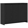 Sideboard Negro Roble 102x33x75 cm Madera Elaborada de , Aparadores - Ref: Foro24-862084, Precio: 110,34 €, Descuento: %