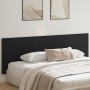 Cabecero de pared de roble negro 240x1.5x80 cm hecho de madera elaborada de , Cabeceros y pies de cama - Ref: Foro24-862085, ...