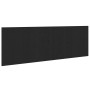 Cabecero de pared de roble negro 240x1.5x80 cm hecho de madera elaborada de , Cabeceros y pies de cama - Ref: Foro24-862085, ...