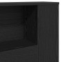 Cabecero de en roble negro - 180x18.5x102.5 cm de , Cabeceros y pies de cama - Ref: Foro24-862089, Precio: 100,54 €, Descuent...