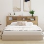 Cabecero Artisanal de Roble 220x18,5x104,5 cm de , Cabeceros y pies de cama - Ref: Foro24-862091, Precio: 101,31 €, Descuento: %