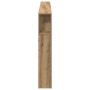 Cabecero Artisanal de Roble 220x18,5x104,5 cm de , Cabeceros y pies de cama - Ref: Foro24-862091, Precio: 101,31 €, Descuento: %