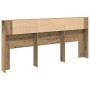Cabecero Artisanal de Roble 220x18,5x104,5 cm de , Cabeceros y pies de cama - Ref: Foro24-862091, Precio: 101,31 €, Descuento: %
