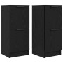 Aparadores 2 pcs en Roble Negro, 30x30x70 cm, Hecho de Madera Elaborada | Foro24.es | Tu tienda online para hogar, jardín y más Foro24.es