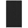 Armario para zapatos en roble negro, 59x35x100 cm, hecho de madera de , Armarios y almacenamiento - Ref: Foro24-862102, Preci...