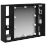 Espejo de LED  - Roble Negro - 76x15x55 cm - Hecho de Madera Elaborada | Foro24.es | Tu tienda online para hogar, jardín y más Foro24.es