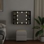 Espejo de LED  - Roble Negro - 76x15x55 cm - Hecho de Madera Elaborada | Foro24.es | Tu tienda online para hogar, jardín y más Foro24.es