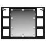 Espejo de LED  - Roble Negro - 76x15x55 cm - Hecho de Madera Elaborada | Foro24.es | Tu tienda online para hogar, jardín y más Foro24.es