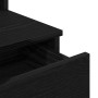 Mesa de tocador con luces LED Negro Roble 96x40x142 cm de , Tocadores para dormitorios - Ref: Foro24-862109, Precio: 139,65 €...