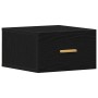 Cabinet de noche montado en la pared Negro Roble 35x35x20 cm de , Mesitas de noche - Ref: Foro24-862111, Precio: 40,31 €, Des...