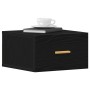 Cabinet de noche montado en la pared Negro Roble 35x35x20 cm de , Mesitas de noche - Ref: Foro24-862111, Precio: 40,31 €, Des...
