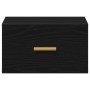 Cabinet de noche montado en la pared Negro Roble 35x35x20 cm de , Mesitas de noche - Ref: Foro24-862111, Precio: 40,31 €, Des...