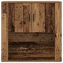 Gabinete de pared  Madera antigua 80x33x80 cm Madera fabricada | Foro24.es | Tu tienda online para hogar, jardín y más Foro24.es
