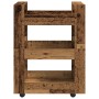 Carro de cocina de madera antigua 60x45x80 cm de madera ingeniería de , Carros de cocina y comedor - Ref: Foro24-862117, Prec...