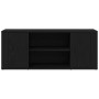 Cabinet de TV Negro Roble 100x35x40 cm Madera Fabricada de , Muebles TV - Ref: Foro24-862125, Precio: 78,26 €, Descuento: -5%%