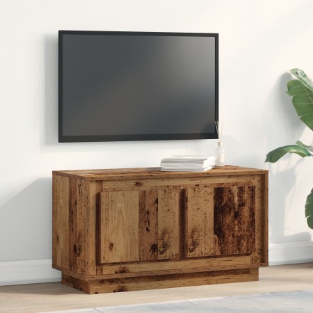 Cabinet de TV Madera Vieja 80x35x45 cm Madera Engineered de , Muebles TV - Ref: Foro24-862128, Precio: 64,98 €, Descuento: -5%%