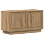 mueble para TV de Roble Artesanal 80x35x45 cm de Madera Elaborada de , Muebles TV - Ref: Foro24-862129, Precio: 66,26 €, Desc...