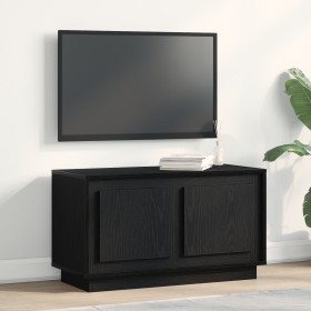 Mueble para TV Negro Roble 80x35x45 cm Madera de ingeniería de , Muebles TV - Ref: Foro24-862130, Precio: 69,87 €, Descuento:...