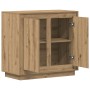 Aparador Artesano Roble 80x34x75 cm Madera Ingenierizada de , Aparadores - Ref: Foro24-862132, Precio: 90,10 €, Descuento: %