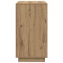 Aparador Artesano Roble 80x34x75 cm Madera Ingenierizada de , Aparadores - Ref: Foro24-862132, Precio: 90,10 €, Descuento: %