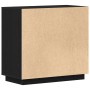 Sideboard Negro Roble 80x34x75 cm Madera elaborada de , Aparadores - Ref: Foro24-862133, Precio: 95,12 €, Descuento: %